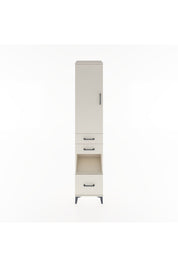 Hyperion Dolap 3 Raflı 3 Çekmeceli Tek Askılı 44x44x221 Aytaşı-Aytaşı