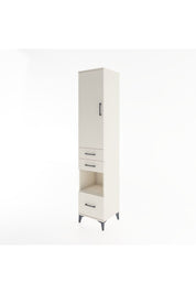 Hyperion Dolap 3 Raflı 3 Çekmeceli Tek Askılı 44x44x221 Aytaşı-Aytaşı