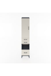 Hyperion Dolap 3 Raflı 3 Çekmeceli Tek Askılı 44x44x221 - S61M161V4B