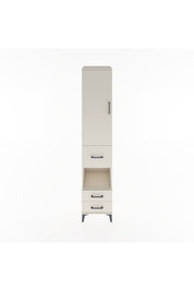 Hyperion Dolap 3 Raflı 3 Çekmeceli Tek Askılı 44x44x221 Aytaşı-Aytaşı