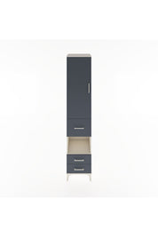 Hyperion Dolap 3 Raflı 3 Çekmeceli Tek Askılı 44x44x221 Aytaşı-Antrasit