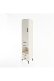 Hyperion Dolap 3 Raflı 4 Çekmeceli Tek Askılı 44x44x221 Aytaşı-Aytaşı