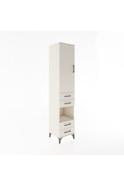 Hyperion Dolap 3 Raflı 4 Çekmeceli Tek Askılı 44x44x221 Aytaşı-Aytaşı