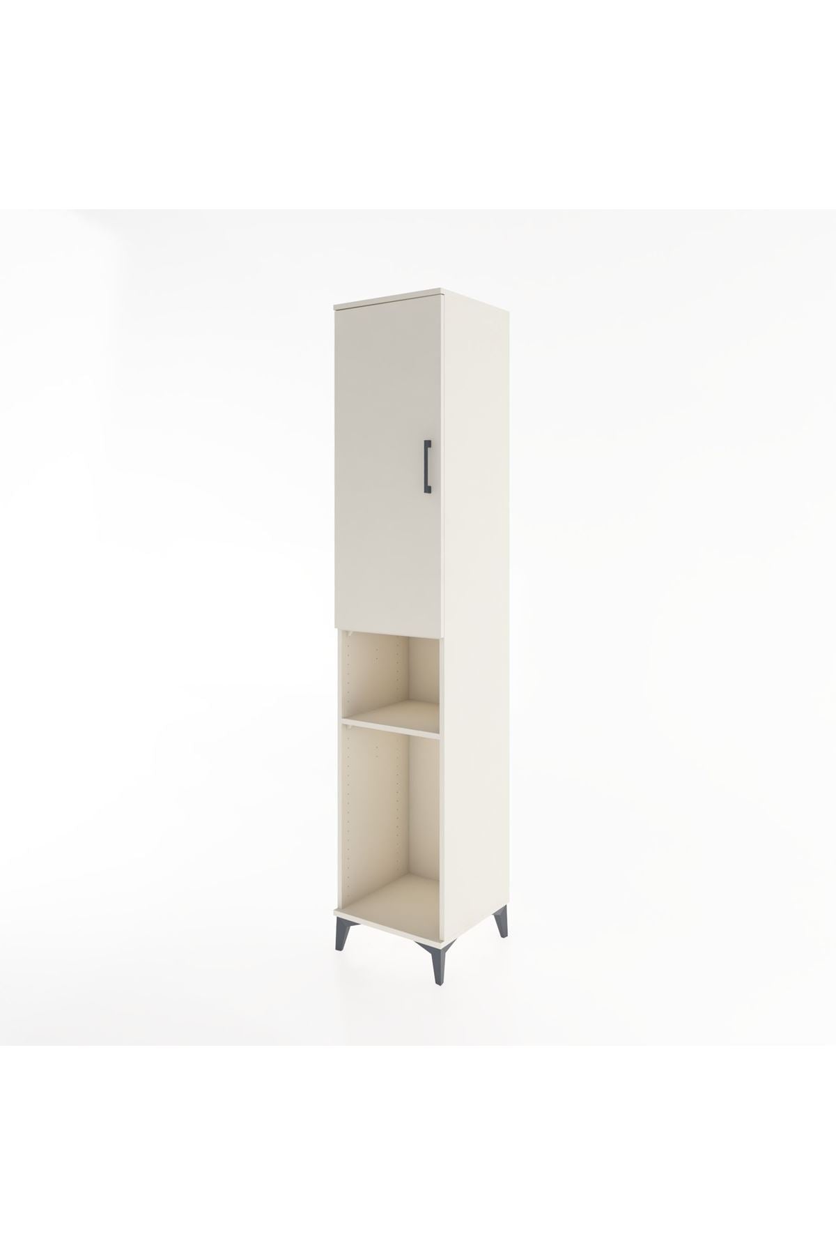 Hyperion Dolap 3 Raflı Tek Kapaklı Tek Askılı 44x44x221 Aytaşı-Aytaşı