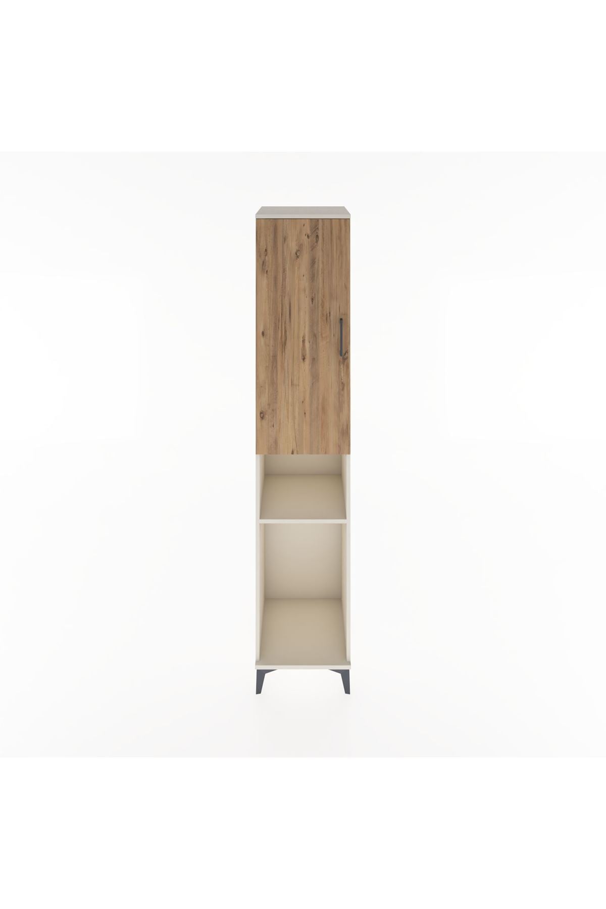 Hyperion Dolap 3 Raflı Tek Kapaklı Tek Askılı 44x44x221 Aytaşı-Çam