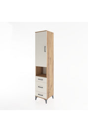 Hyperion Dolap 4 Raflı 3 Çekmeceli Tek Kapaklı 44x44x221 - S61M172V7B