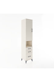 Hyperion Dolap 3 Raflı 3 Çekmeceli Tek Askılı 44x44x221 Aytaşı-Aytaşı