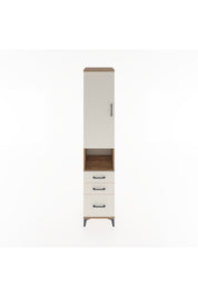 Hyperion Dolap 3 Raflı 3 Çekmeceli Tek Askılı 44x44x221 Çam-Aytaşı