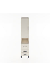 Hyperion Dolap 3 Raflı 3 Çekmeceli Tek Askılı 44x44x221 Aytaşı-Aytaşı