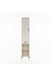 Hyperion Dolap 3 Raflı Tek Çekmeceli Tek Askılı 44x44x221 Aytaşı-Aytaşı