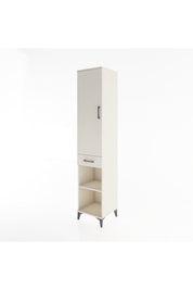 Hyperion Dolap 3 Raflı Tek Çekmeceli Tek Askılı 44x44x221 - S61M181V1B