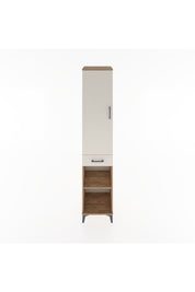 Hyperion Dolap 3 Raflı Tek Çekmeceli Tek Askılı 44x44x221 Çam-Aytaşı