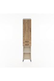 Hyperion Dolap 3 Raflı 2 Çekmeceli Tek Askılı 44x44x221 Aytaşı-Çam