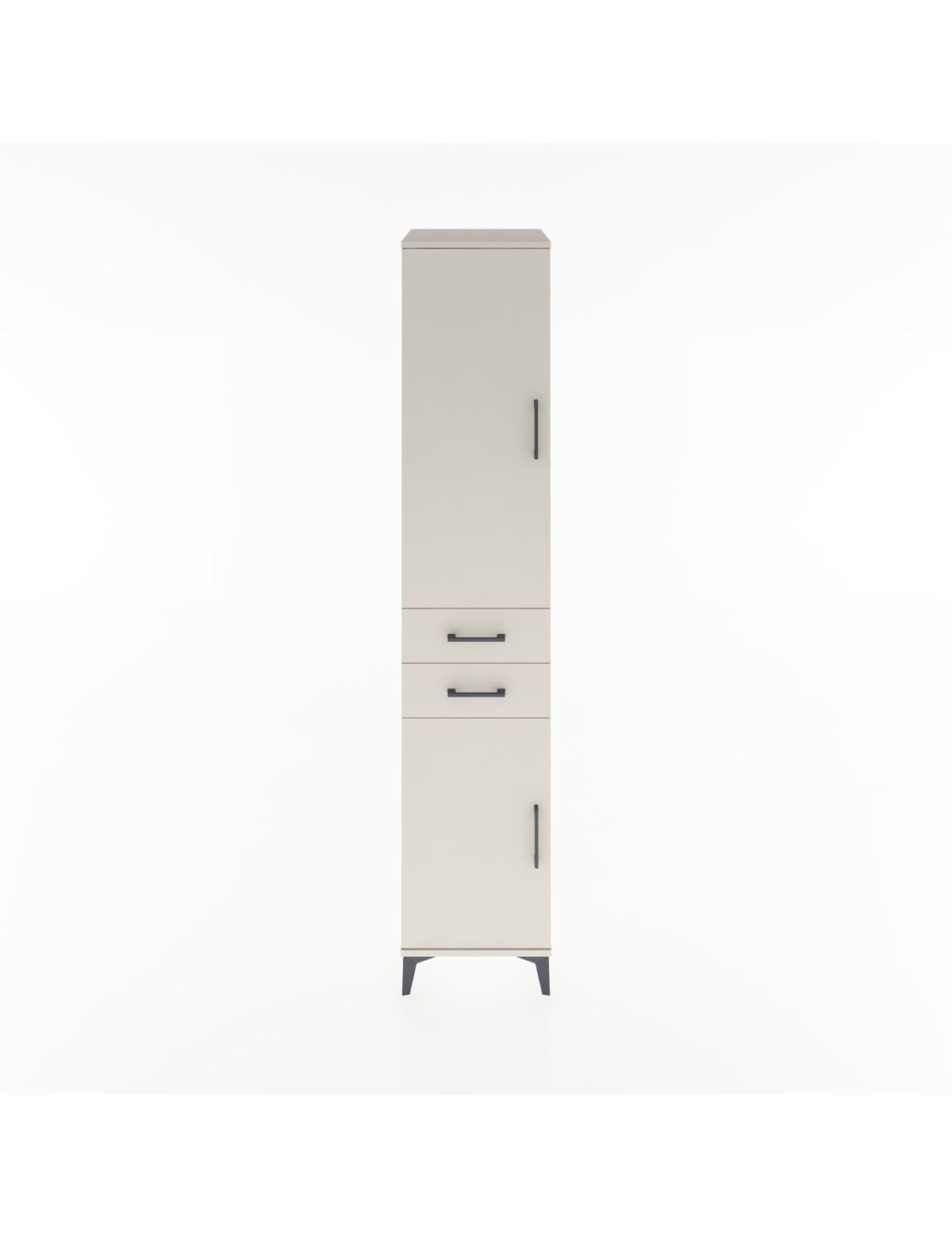 Hyperion Dolap 4 Raflı 2 Çekmeceli 2 Kapaklı 44x44x221 Aytaşı-Aytaşı