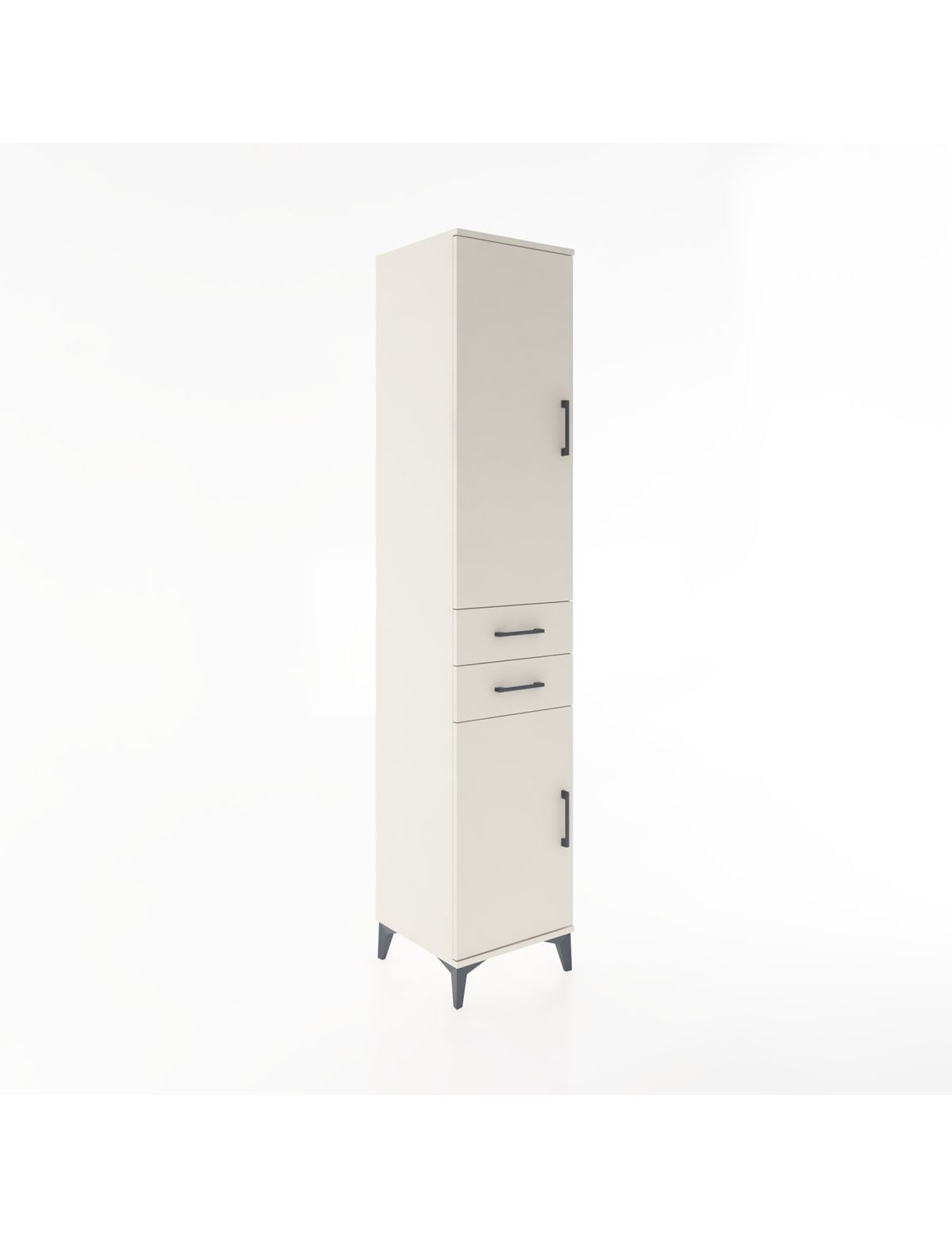 Hyperion Dolap 4 Raflı 2 Çekmeceli 2 Kapaklı 44x44x221 Aytaşı-Aytaşı