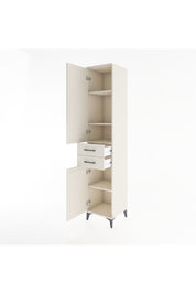 Hyperion Dolap 4 Raflı 2 Çekmeceli 2 Kapaklı 44x44x221 Aytaşı-Aytaşı