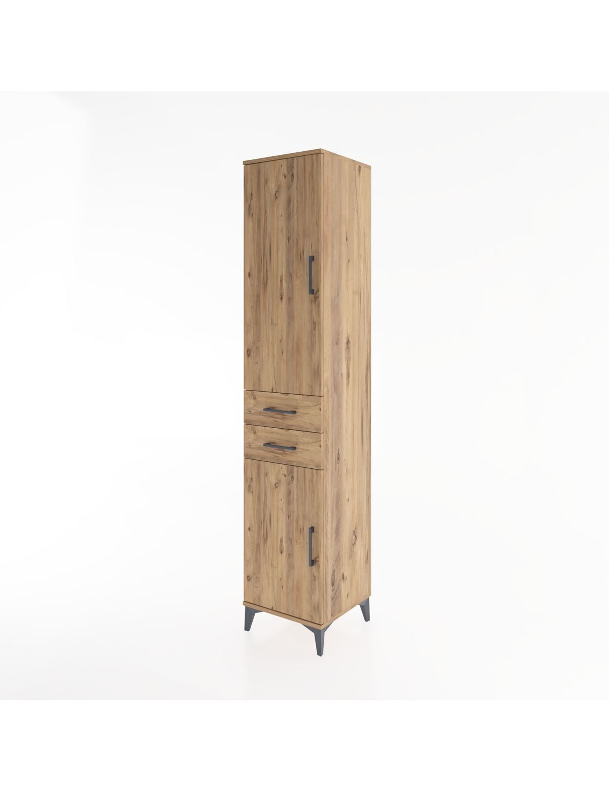 Hyperion Dolap 4 Raflı 2 Çekmeceli 2 Kapaklı 44x44x221 - S61M184V9B