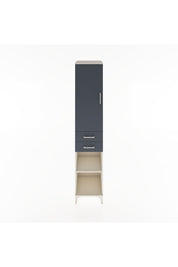 Hyperion Dolap 4 Raflı 2 Çekmeceli Tek Kapaklı 44x44x221 - S61M185V2B