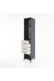 Hyperion Dolap 3 Raflı 3 Çekmeceli 44x44x221 - S61M186V4B