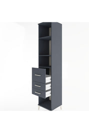 Hyperion Dolap 3 Raflı 3 Çekmeceli 44x44x221 - S61M186V5B