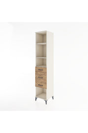 Hyperion Dolap 3 Raflı 3 Çekmeceli 44x44x221 - S61M187V3B