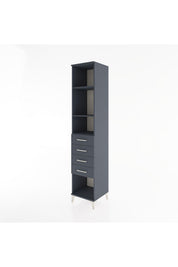 Hyperion Dolap 3 Raflı 4 Çekmeceli 44x44x221 - S61M190V5B