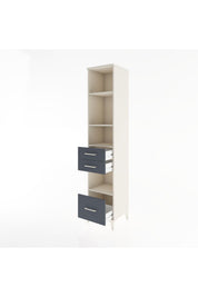 Hyperion Dolap 4 Raflı 3 Çekmeceli 44x44x221 - S61M191V2B