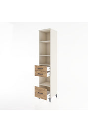 Hyperion Dolap 4 Raflı 3 Çekmeceli 44x44x221 - S61M191V3B