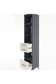 Hyperion Dolap 4 Raflı 3 Çekmeceli 44x44x221 - S61M191V4B