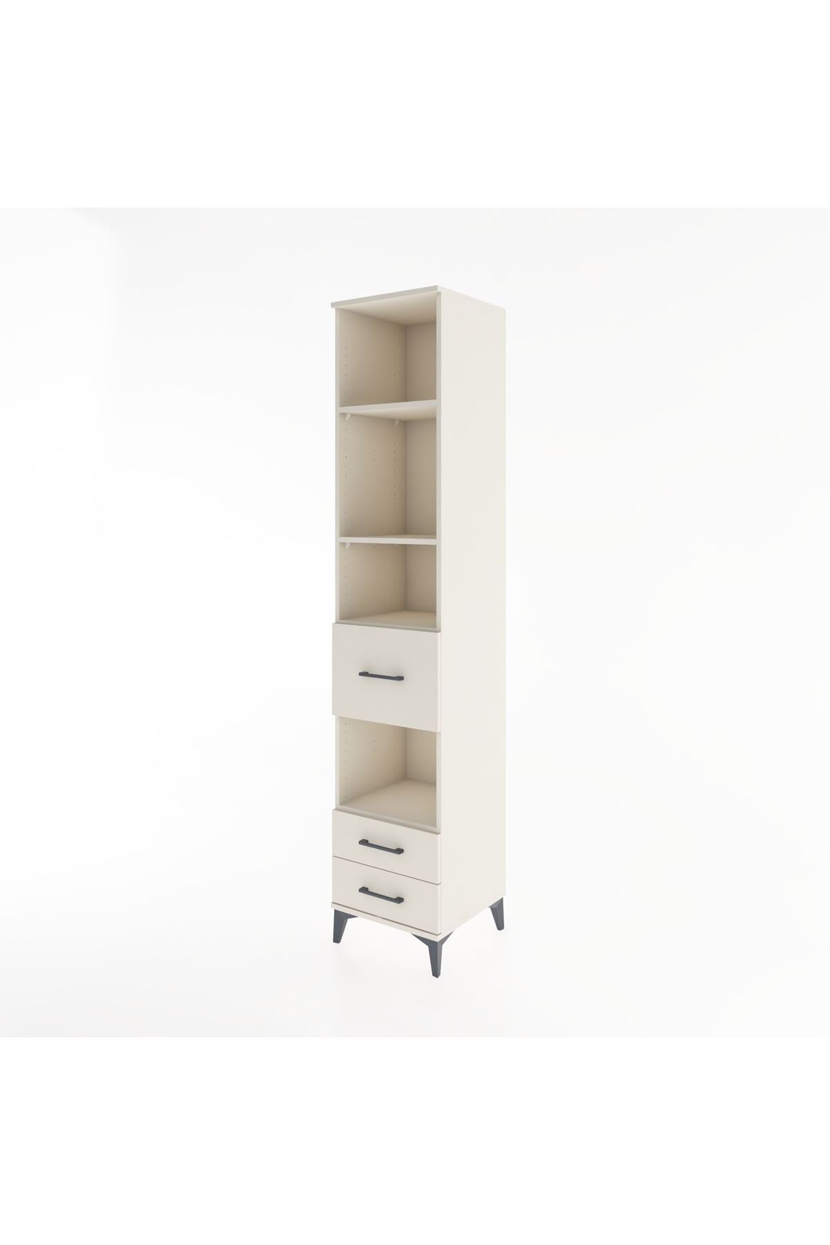Hyperion Dolap 4 Raflı 3 Çekmeceli 44x44x221 - S61M192V1B