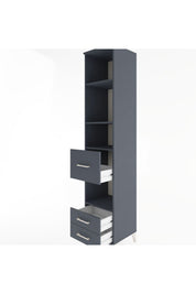 Hyperion Dolap 4 Raflı 3 Çekmeceli 44x44x221 - S61M192V5B