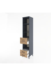 Hyperion Dolap 4 Raflı 3 Çekmeceli 44x44x221 - S61M192V6B
