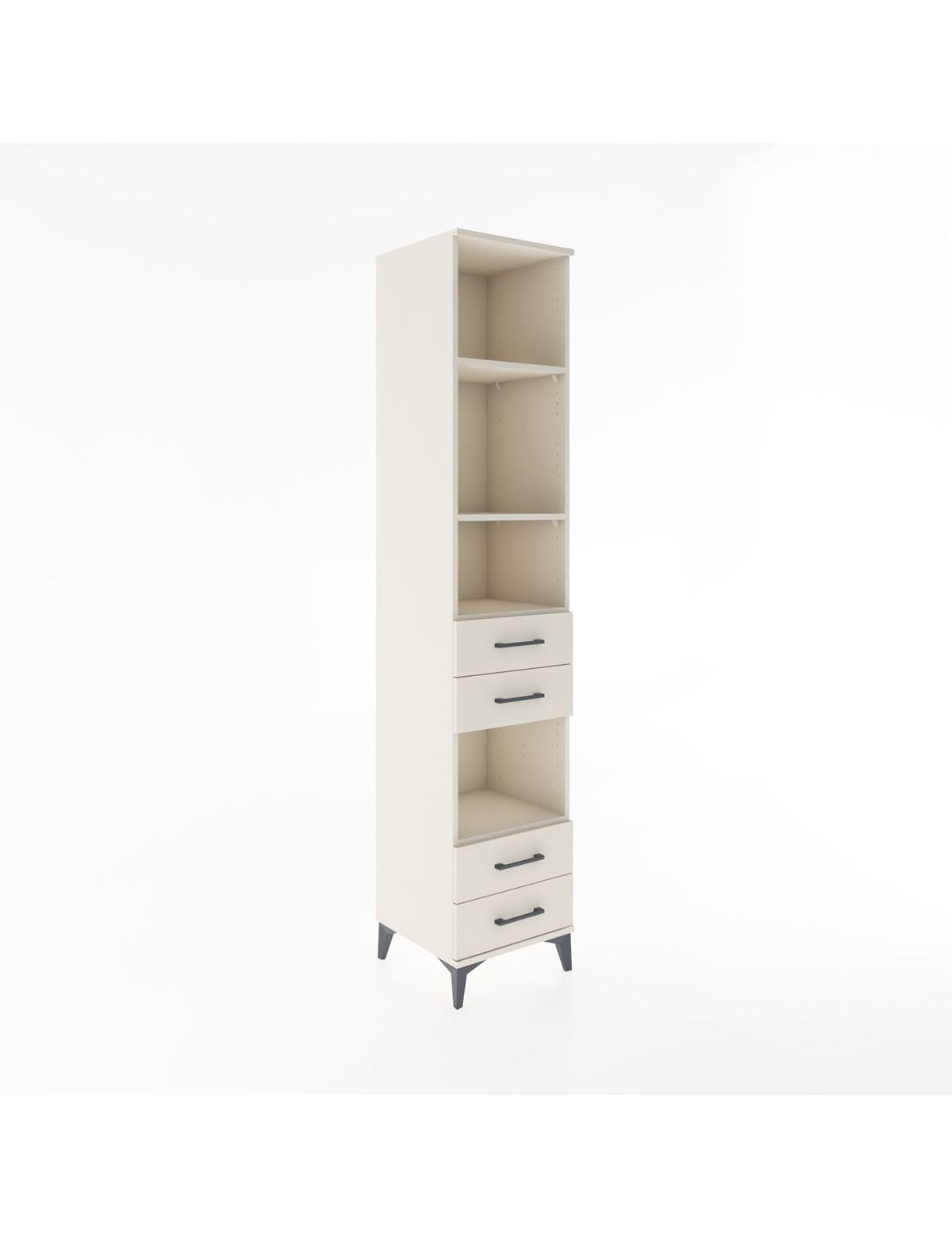 Hyperion Dolap 4 Raflı 4 Çekmeceli 44x44x221 Aytaşı-Aytaşı