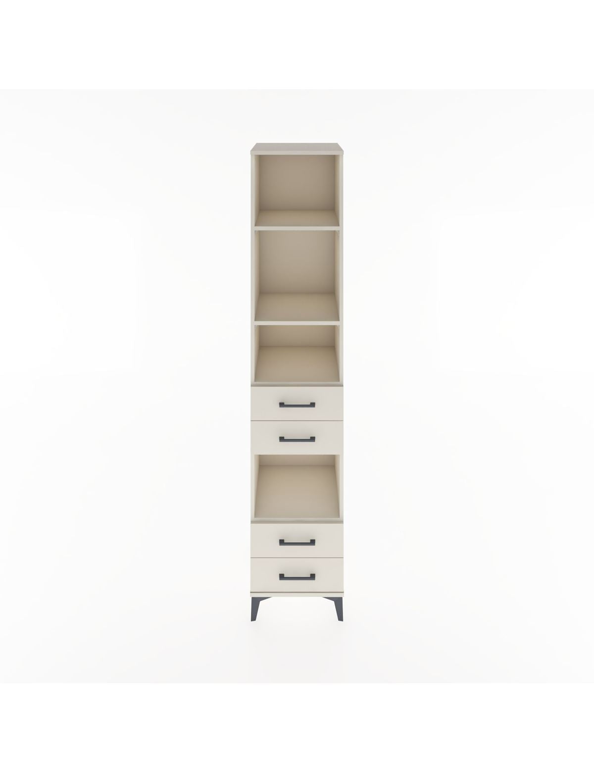 Hyperion Dolap 4 Raflı 4 Çekmeceli 44x44x221 Aytaşı-Aytaşı