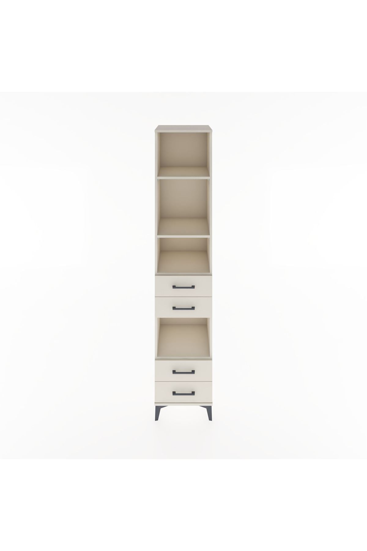 Hyperion Dolap 4 Raflı 4 Çekmeceli 44x44x221 Aytaşı-Aytaşı