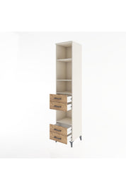 Hyperion Dolap 4 Raflı 4 Çekmeceli 44x44x221 Aytaşı-Çam