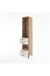 Hyperion Dolap 4 Raflı 4 Çekmeceli 44x44x221 Çam-Aytaşı