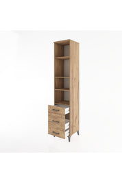 Hyperion Dolap 4 Raflı 3 Çekmeceli 44x44x221 - S61M196V9B