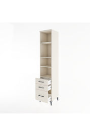 Hyperion Dolap 4 Raflı 3 Çekmeceli 44x44x221 - S61M197V1B