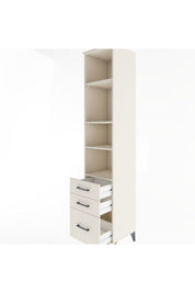 Hyperion Dolap 4 Raflı 3 Çekmeceli 44x44x221 - S61M197V1B