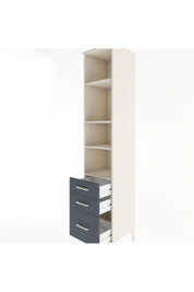 Hyperion Dolap 4 Raflı 3 Çekmeceli 44x44x221 - S61M197V2B