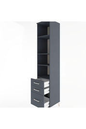 Hyperion Dolap 4 Raflı 3 Çekmeceli 44x44x221 - S61M197V5B