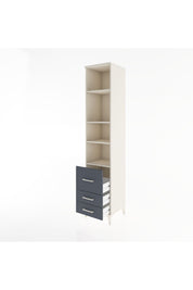 Hyperion Dolap 4 Raflı 3 Çekmeceli 44x44x221 - S61M198V2B