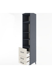 Hyperion Dolap 4 Raflı 3 Çekmeceli 44x44x221 - S61M198V4B