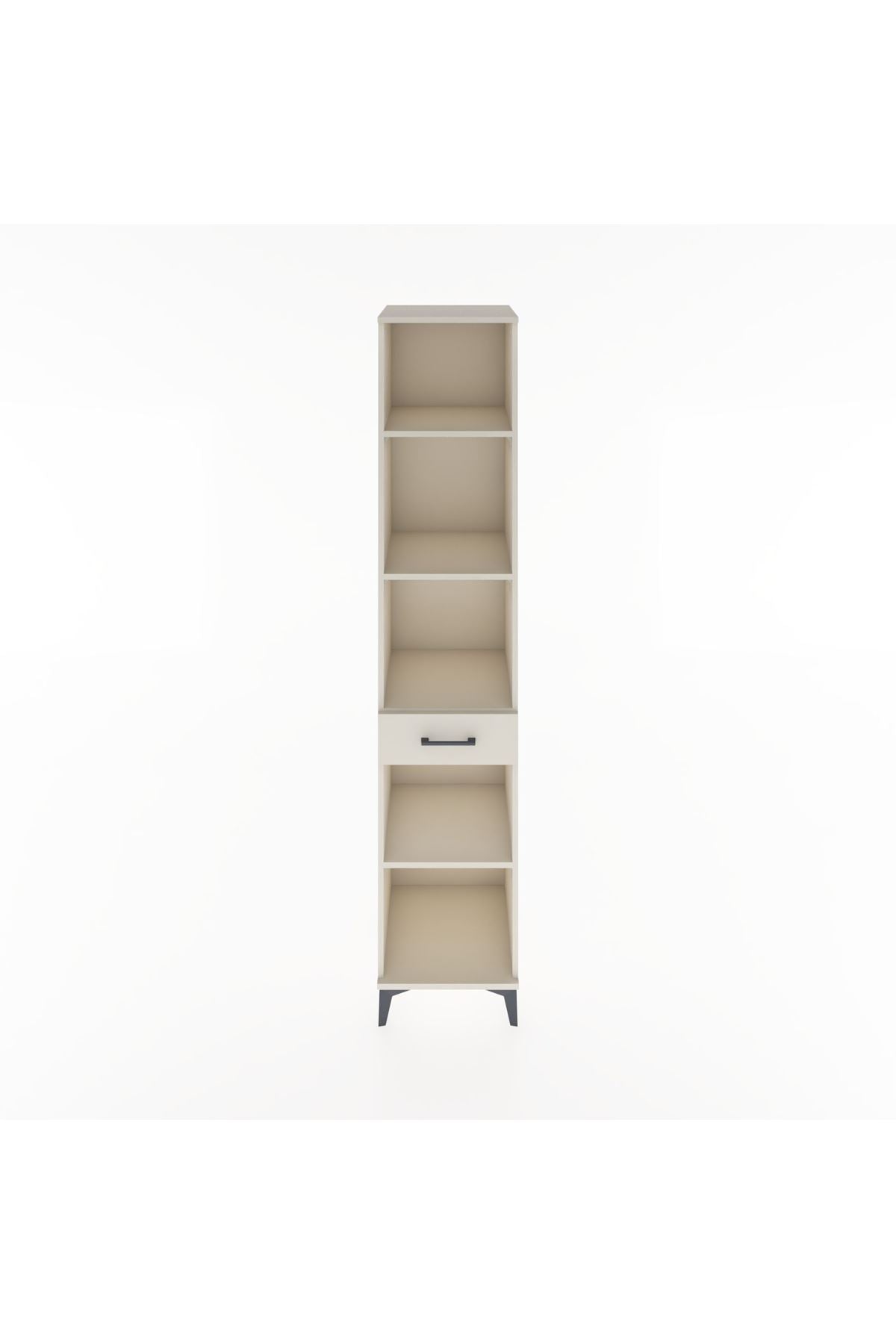 Hyperion Dolap 4 Raflı Tek Çekmeceli 44x44x221 - S61M200V1B