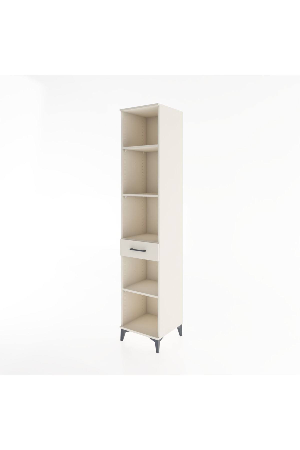 Hyperion Dolap 4 Raflı Tek Çekmeceli 44x44x221 - S61M200V1B