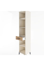 Hyperion Dolap 4 Raflı Tek Çekmeceli 44x44x221 - S61M200V3B