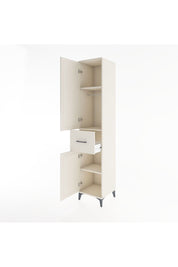 Hyperion Dolap 3 Raflı Tek Çekmeceli Tek Askılı 44x44x221 Aytaşı-Aytaşı