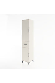 Hyperion Dolap 3 Raflı Tek Çekmeceli Tek Askılı 44x44x221 Aytaşı-Aytaşı