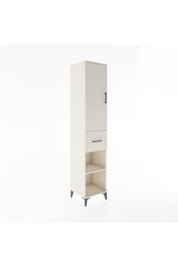 Hyperion Dolap 3 Raflı Tek Çekmeceli Tek Askılı 44x44x221 Aytaşı-Aytaşı
